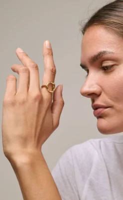 Hot Ring - Miriam - Guld Smykker