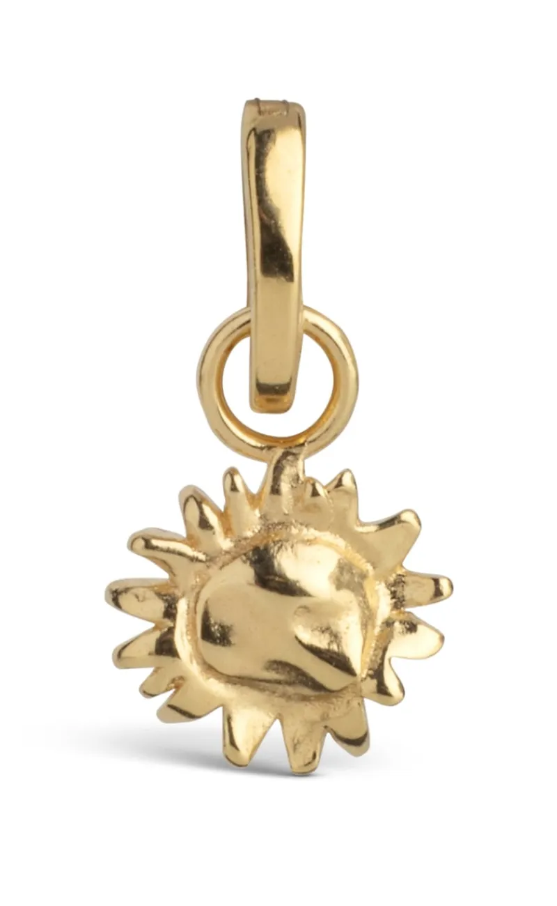 Clearance Vedhæng - Sunny Sunshine - Gold Colour Smykker