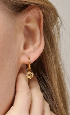 Clearance Vedhæng - Sunny Sunshine - Gold Colour Smykker