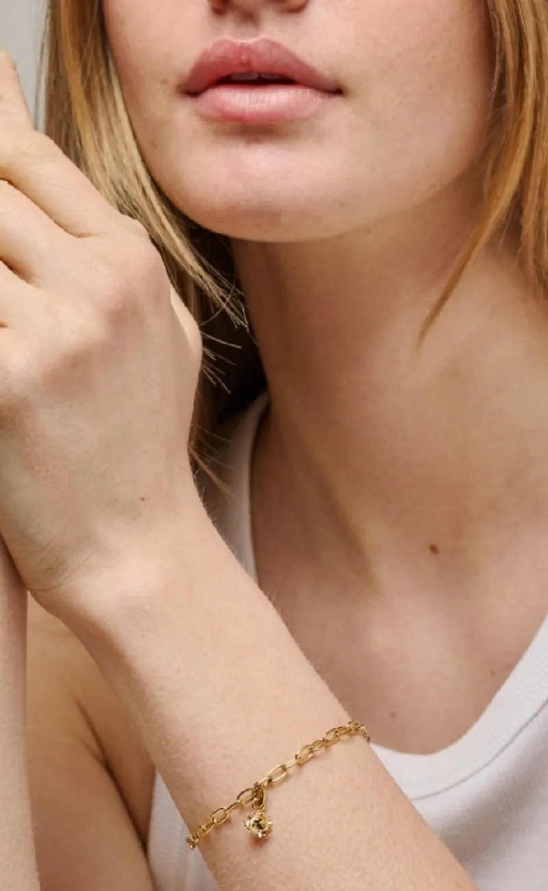 Clearance Vedhæng - Sunny Sunshine - Gold Colour Smykker