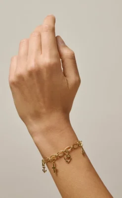 Online Vedhæng - Steady Anchor - Gold Colour Smykker