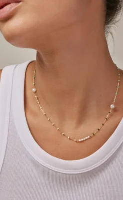 Clearance Enamel Halskæde - Lola Glory - Confident Smykker