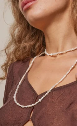 Clearance Enamel Halskæde - Sonja - Pearl Smykker