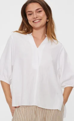 New Bluse - Lava 204290 - Brilliant White Bluser