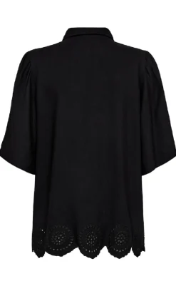 Hot Bluse - Linus - Black Bluser