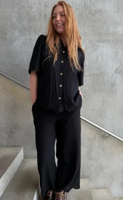 Hot Bluse - Linus - Black Bluser