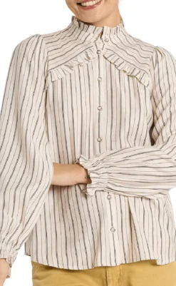 Best Bluse - Onilla - Moonbeam w. Black Bluser