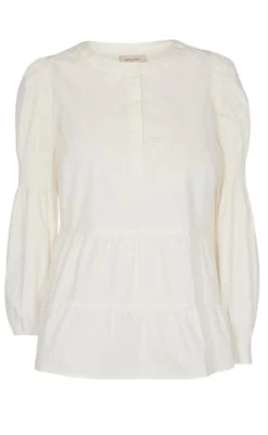 Discount Bluse - Rhinay - Off White Bluser
