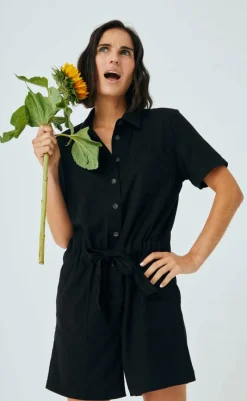 Discount Buksedragt - Lava - Black Buksedragter