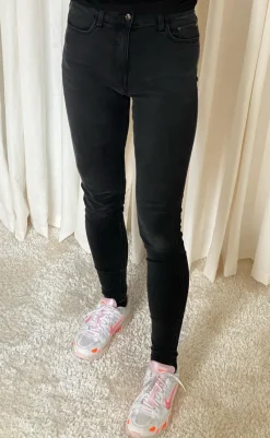 Outlet Bukser - Harlow - Black Bukser & Jeans