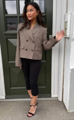 Discount Bukser - Isadora Capri - Black Bukser & Jeans