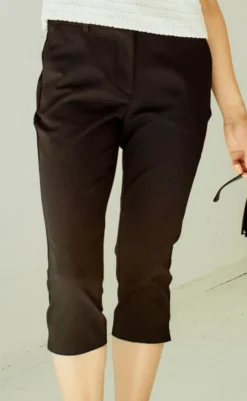 Discount Bukser - Isadora Capri - Black Bukser & Jeans