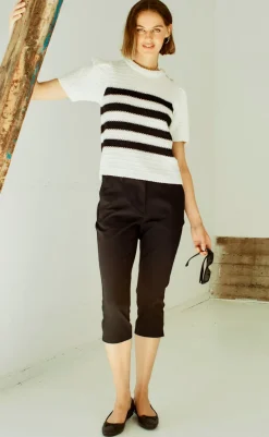Discount Bukser - Isadora Capri - Black Bukser & Jeans