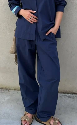 New Bukser - Jally - Navy Blazer Bukser & Jeans|Blazere & Indejakker