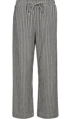 Online Bukser - Lava  - Black W. Off White Bukser & Jeans