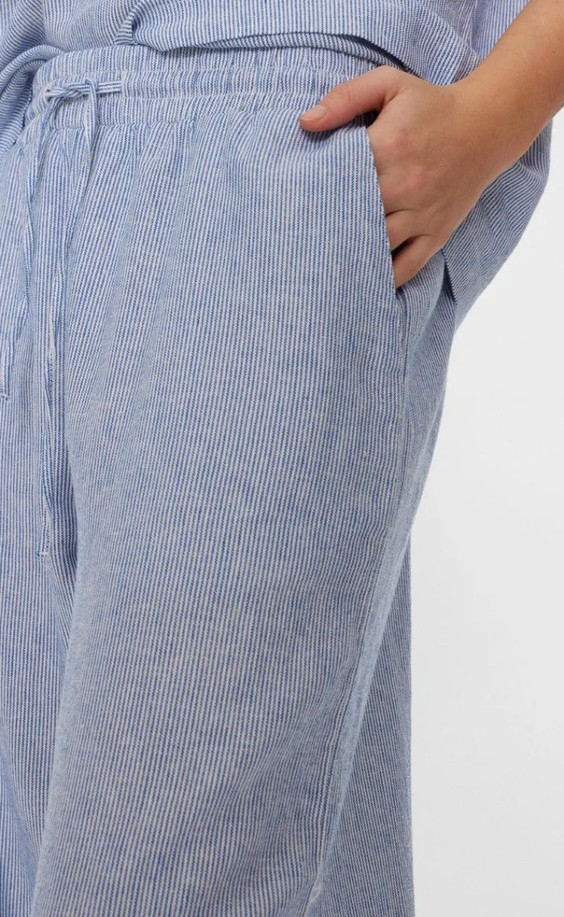 New Bukser - Lava - Off White w. Nebulas Blue Bukser & Jeans