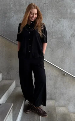 Hot Bukser - Linus - Black Bukser & Jeans