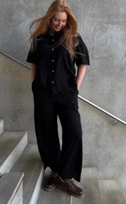 Hot Bukser - Linus - Black Bukser & Jeans