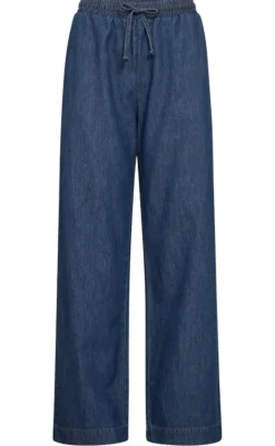 Outlet Bukser - Lisea - Medium Blue Denim Bukser & Jeans