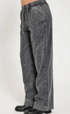 Sale Bukser - Lisea - Vintage Grey Denim Bukser & Jeans