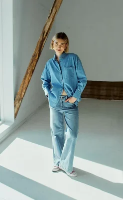 Best Bukser - Lopez - Light Blue Denim Bukser & Jeans