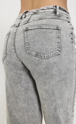 New Bukser - Milly - Light Grey Denim Bukser & Jeans