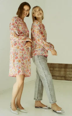 New Bukser - Milly - Light Grey Denim Bukser & Jeans