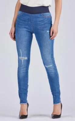 Hot Bukser - Shantal Ankle Broken - Medium Blue Bukser & Jeans