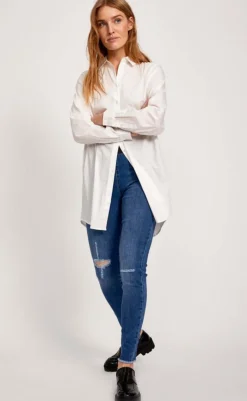 Hot Bukser - Shantal Ankle Broken - Medium Blue Bukser & Jeans