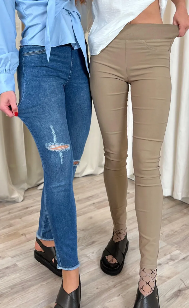 Hot Bukser - Shantal Ankle Broken - Medium Blue Bukser & Jeans