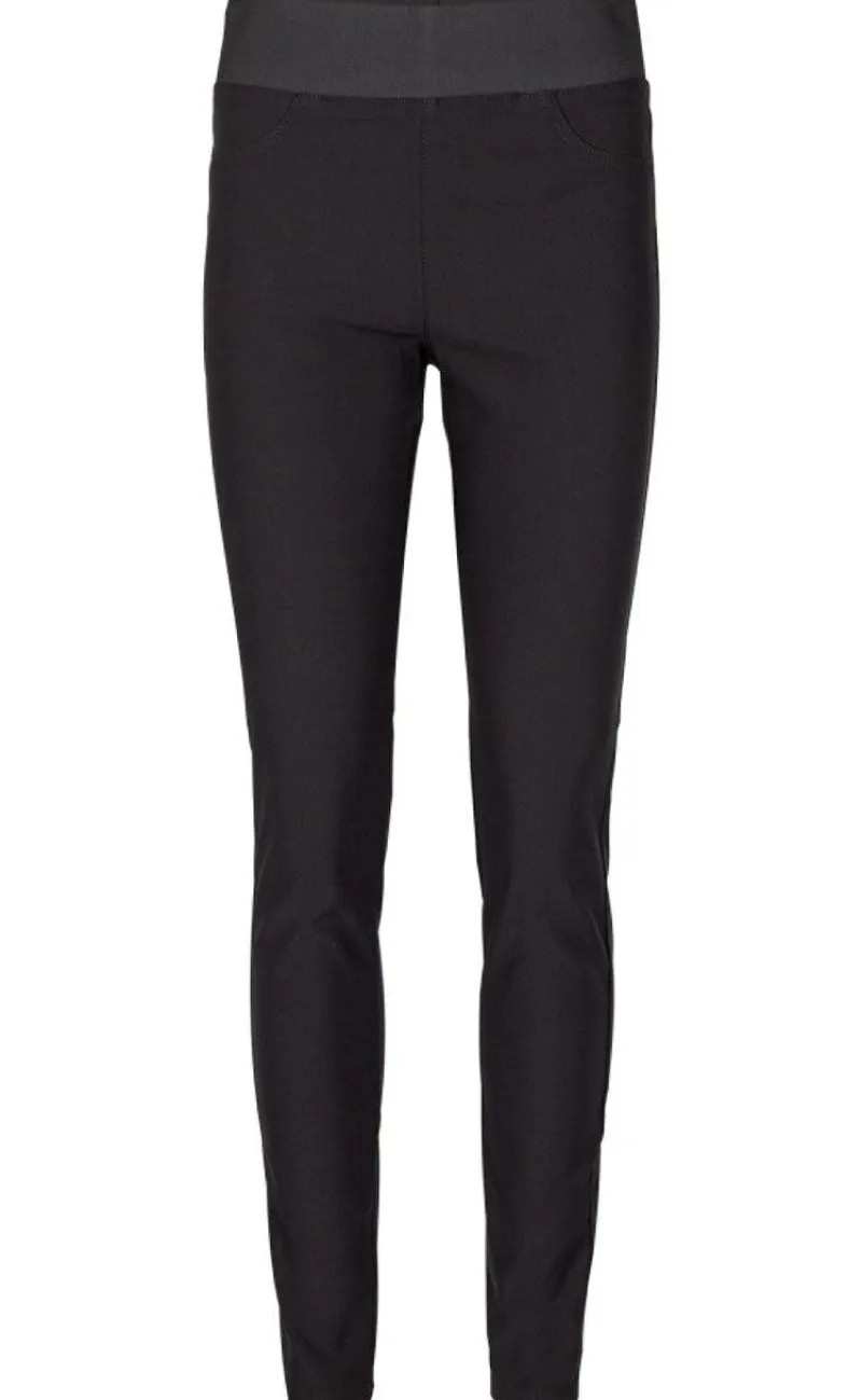 Online Bukser - Shantal Power - Black Bukser & Jeans