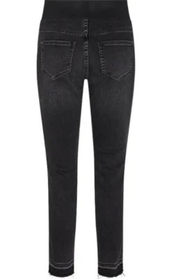 Outlet Bukser - Shantal Ankle Raw - Black Bukser & Jeans