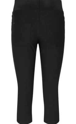 Online Bukser - Shantal Capri Power - Black Bukser & Jeans