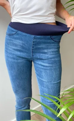 New Bukser - Shantal Denim - Medium Blue Bukser & Jeans