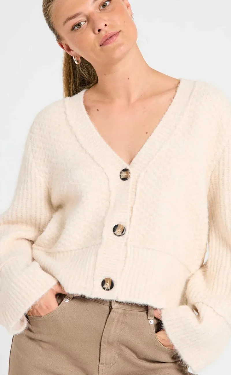Best Cardigan - Money - Moonbeam Melange Cardigans