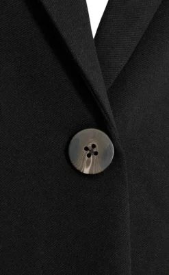 Discount Jakke / Blazer - Nanni Structure - Black Blazere & Indejakker|Jakker & Frakker