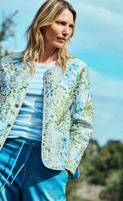 Jakke - Flowa - Chambray Blue w. Moonbeam Jakker & Frakker|Alt Overtøj