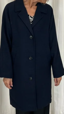 Hot Jakke - Mellon Long - Navy Blazer Blazere & Indejakker|Jakker & Frakker