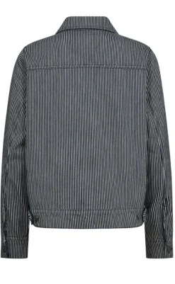 Online Jakke - Melly - Off-white w. Navy Blazer Blazere & Indejakker|Jakker & Frakker