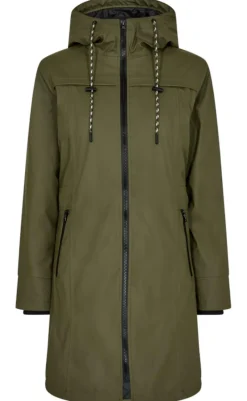Discount Jakke - Rain - Olive Night Jakker & Frakker|Alt Overtøj