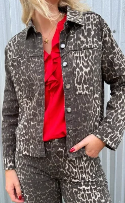 Outlet Jakke - Rinna - Oyster Gray W. Granite Gray Jakker & Frakker|Alt Overtøj