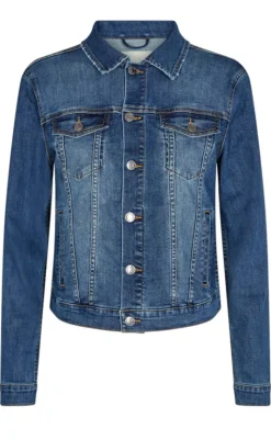 Discount Jakke - Rock - Medium Blue Denim Jakker & Frakker|Alt Overtøj