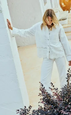 Hot Jakke - Tanni - Star Off-white Jakker & Frakker|Alt Overtøj