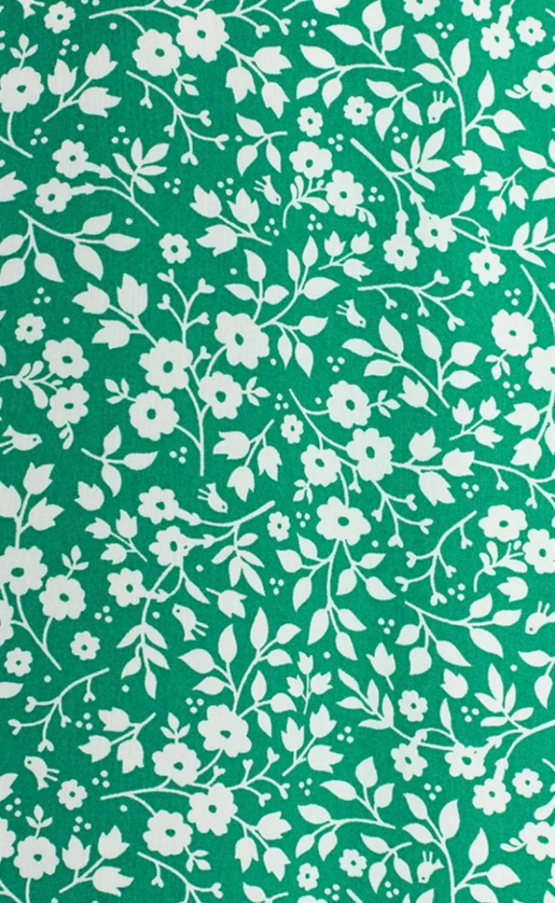 Outlet Kjole - Adney - Pepper Green W. Off White Kjoler