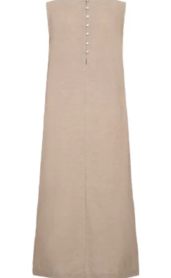 New Kjole - Laluna - Sand Melange Kjoler