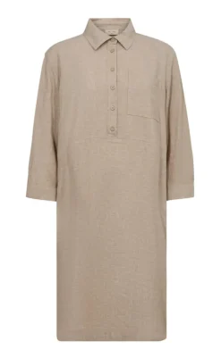 Clearance Kjole - Laluna - Sand Melange Kjoler