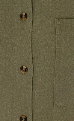 Online Kjole - Lava - Deep Lichen Green Kjoler