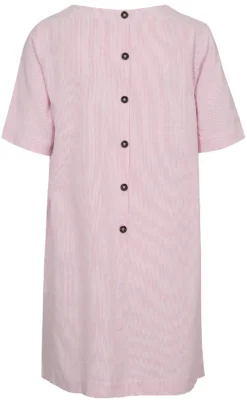 Outlet Kjole - Lava - Off-white w. Fuchsia Pink Kjoler