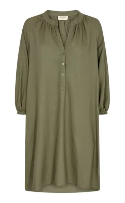 Sale Kjole - Lava Kaftan - Deep Lichen Green Kjoler