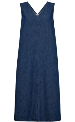 Clearance Kjole - Lisea 207090 - Medium Blue Denim Kjoler